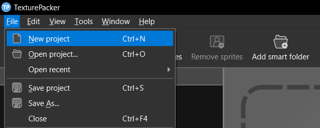 Create a new project
